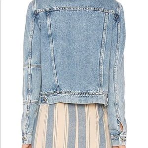 Free People denim jean jacket- New!